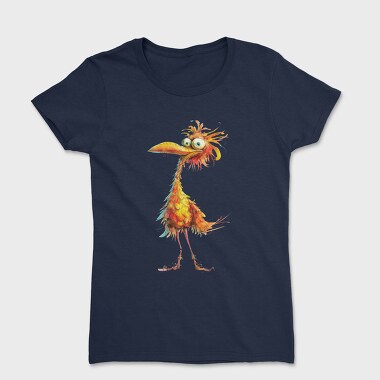 Watercolor Feather Monster, Tricou Femei