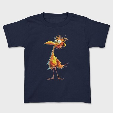 Watercolor Feather Monster, Tricou Copii