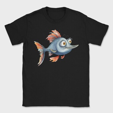 Watercolor Fish Fantasy, Tricou Barbati (Unisex)