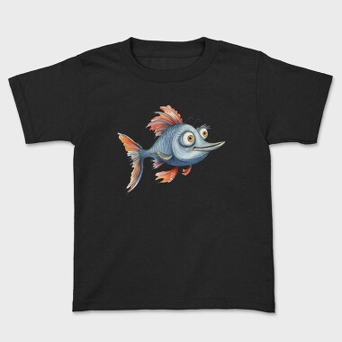Watercolor Fish Fantasy, Tricou Copii