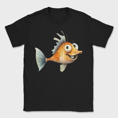 Watercolor Fish Joke, Tricou Barbati (Unisex)