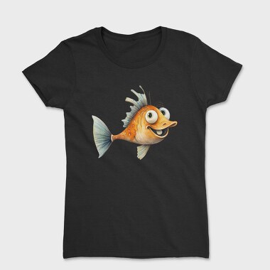 Watercolor Fish Joke, Tricou Femei