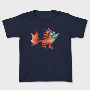 Watercolor Fish Joy, Tricou Copii