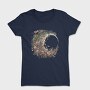 Watercolor Floral Moon, Tricou Femei