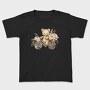 Watercolor Floral Teddy Bear, Tricou Copii
