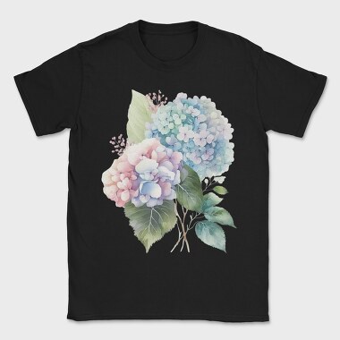 Watercolor Flower Bloom, Tricou Barbati (Unisex)
