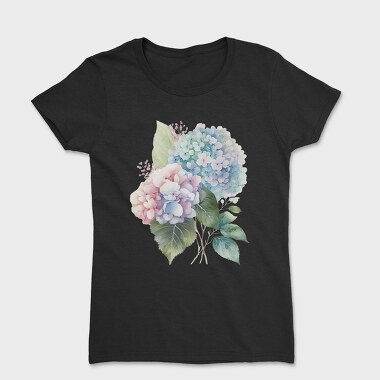 Watercolor Flower Bloom, Tricou Femei