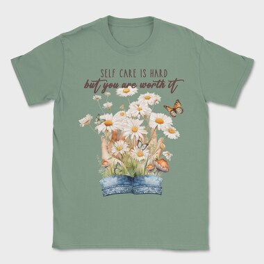 Watercolor Flower Butterfly, Tricou Barbati (Unisex)