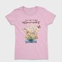 Watercolor Flower Butterfly, Tricou Femei