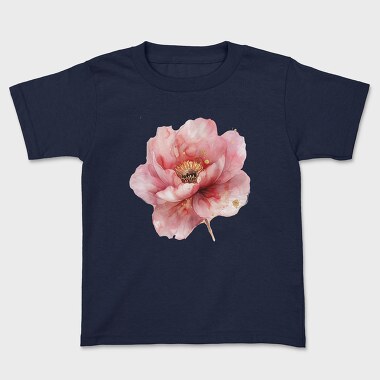 Watercolor Flower Glow, Tricou Copii