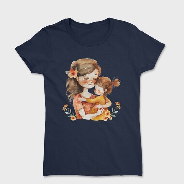 Watercolor Flower Mommy, Tricou Femei