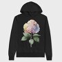 Watercolor Flower Mood, Hanorac Oversize Barbati (Unisex)