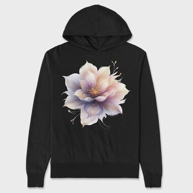Watercolor Flower Mystique, Hanorac Oversize Barbati (Unisex)