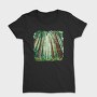 Watercolor Forest Clipp, Tricou Femei