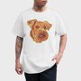 Airedale Terrier Dog, Tricou Barbati (Unisex)