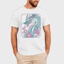 Floral Dragon Peranaken, Tricou Barbati (Unisex)