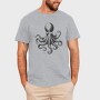 Intricate Octopus, Tricou Barbati (Unisex)
