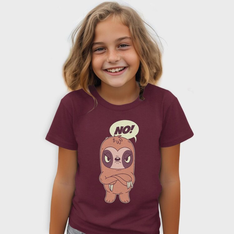 No Sloth, Tricou Copii