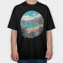 Albania Scenic Landscape, Tricou Oversize Barbati (Unisex)