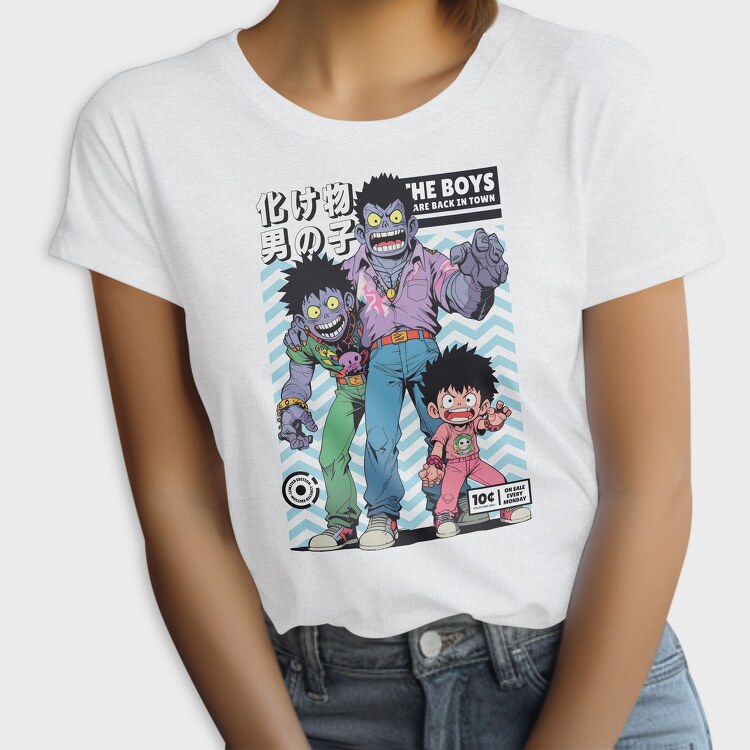 The Boys Anime Style Are Back, Tricou Femei