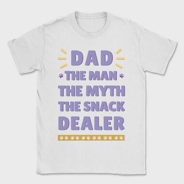 Dad Snack Dealer, Tricou Barbati (Unisex)