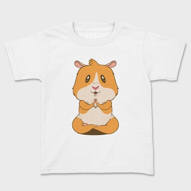Cute Guinea Pig Yoga, Tricou Copii