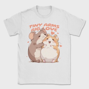 Cute Hamster Animal Friends Warm Hugs, Tricou Barbati (Unisex)