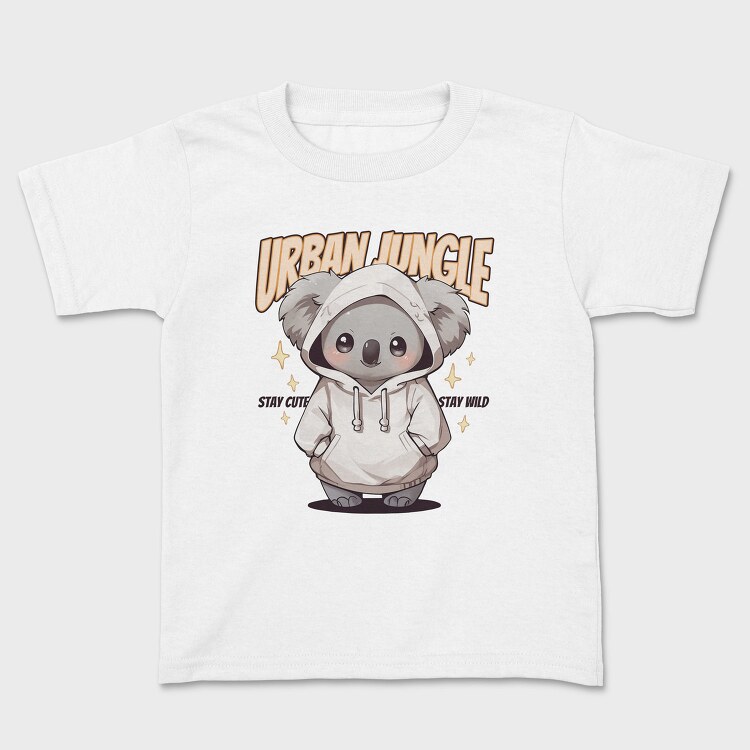 Cute Koala Urban, Tricou Copii