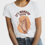 Monday Sloth Cartoon Monday Again, Tricou Femei
