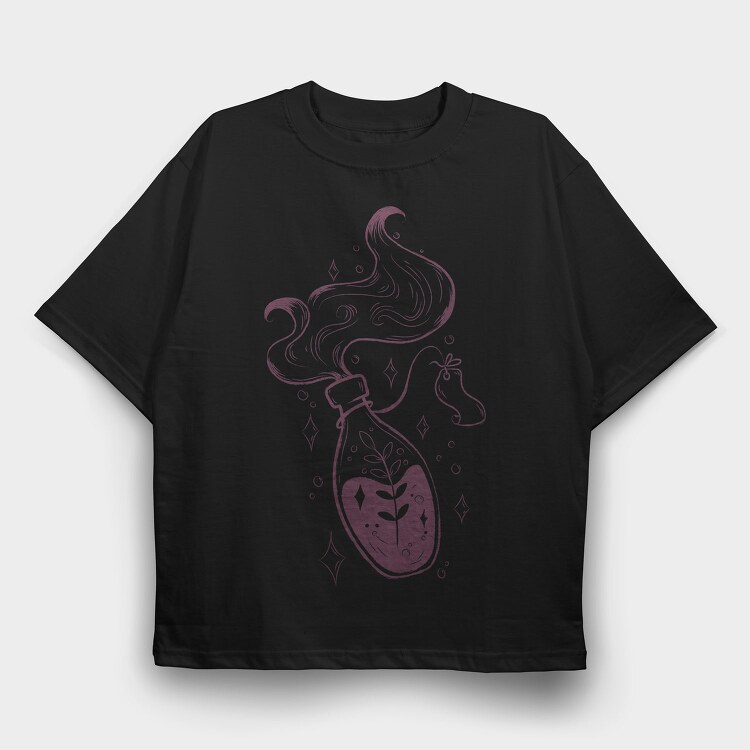 Floral Magic Potion, Tricou Oversize Barbati (Unisex)