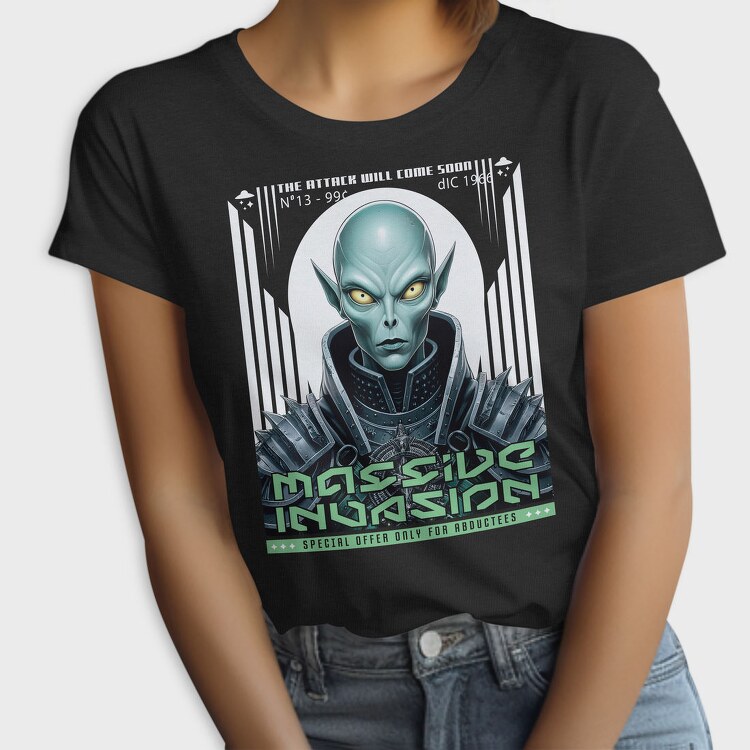 Alien Massive Invasion Trend, Tricou Femei