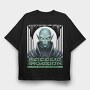 Alien Massive Invasion Trend, Tricou Oversize Barbati (Unisex)