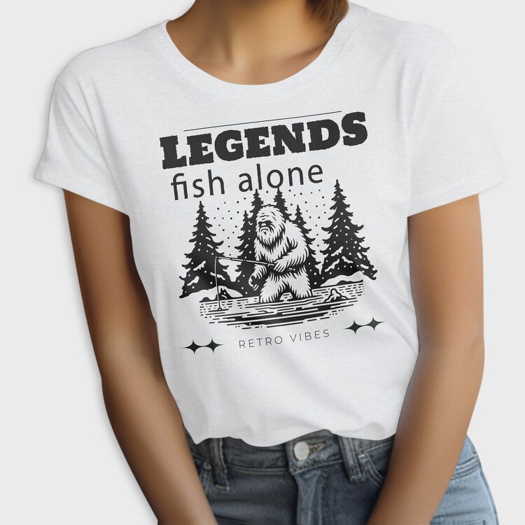 Yeti Fishing Outdoor Adventure, Tricou Femei