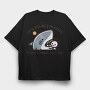 Its Fine Shark, Tricou Oversize Barbati (Unisex)