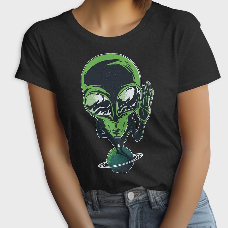 Alien On Planet, Tricou Femei