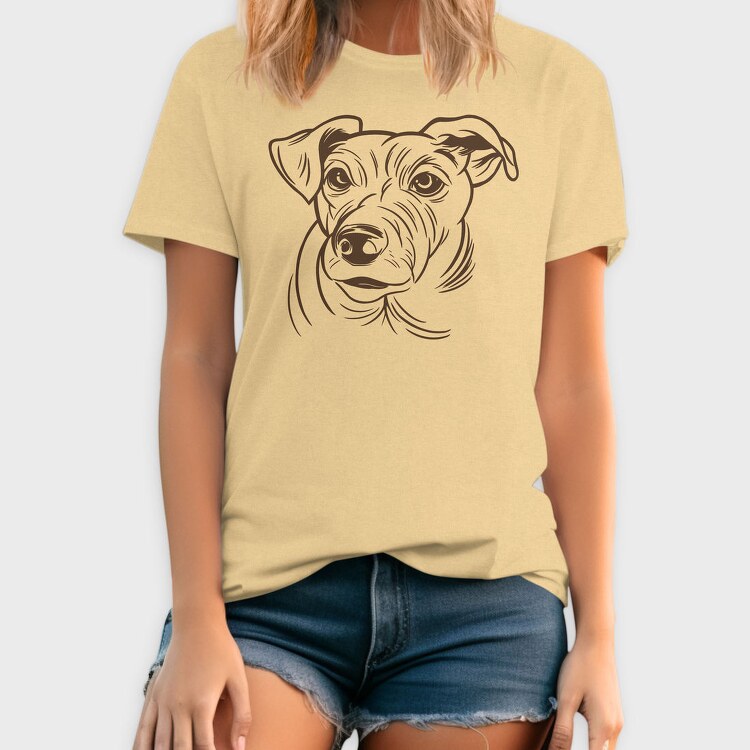 Jack Russell Terrier, Tricou Barbati (Unisex)