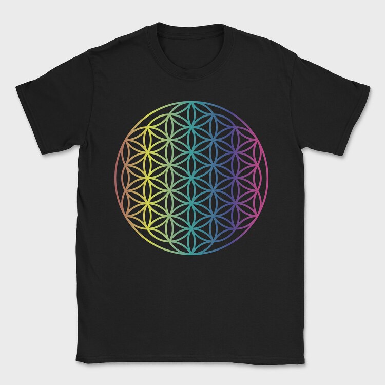Life Flower, Tricou Barbati (Unisex)