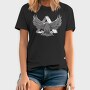 Monochrome Eagle Bird Flight, Tricou Barbati (Unisex)