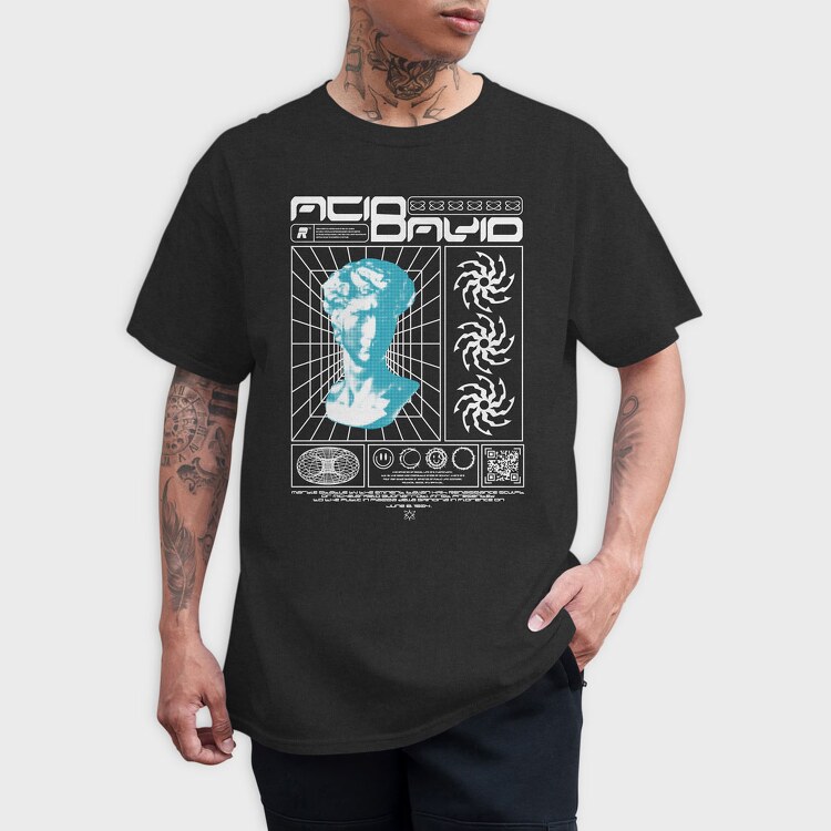 Acid 1, Tricou Barbati (Unisex)