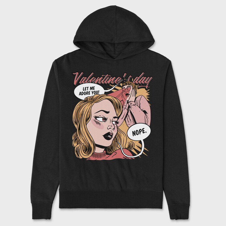 Let Me Adore You, Hanorac Oversize Barbati (Unisex)