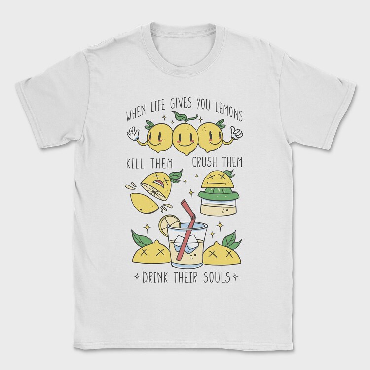 Lemons Life Joke, Tricou Barbati (Unisex)