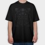 The Universe Is My Guide, Tricou Oversize Barbati (Unisex)