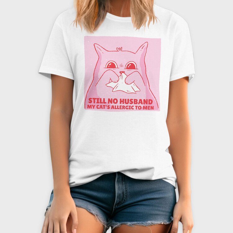 Allergic Cat, Tricou Barbati (Unisex)