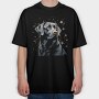 Labrador Space Constellation, Tricou Oversize Barbati (Unisex)