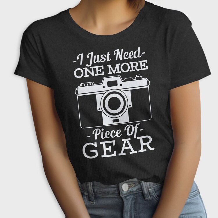 Camera Gear Photographer, Tricou Femei