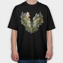 Watercolor Forest Butterfly, Tricou Oversize Barbati (Unisex)