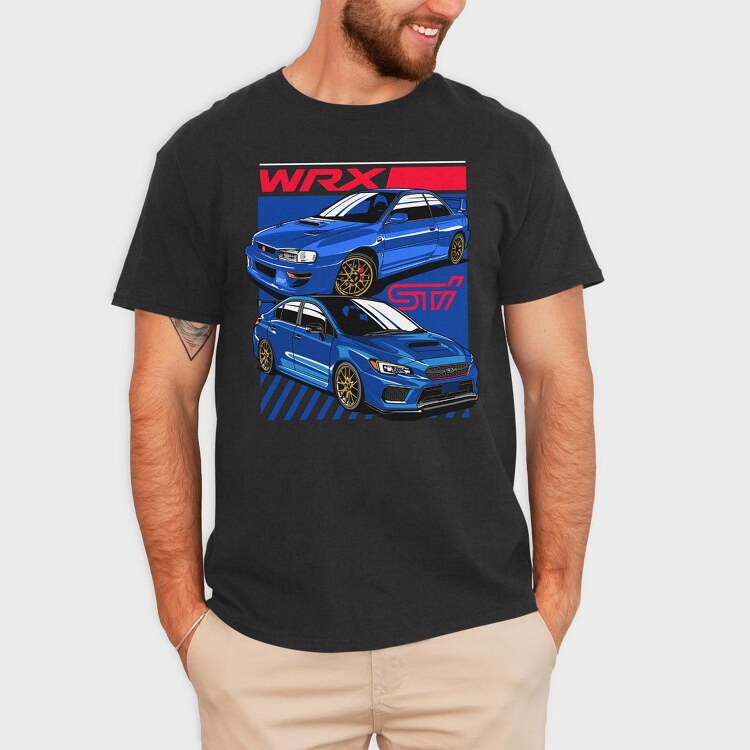 WRX STI 2, Tricou Barbati (Unisex)