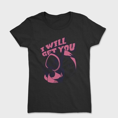 Cute Grim Reaper Halloween Skull, Tricou Femei