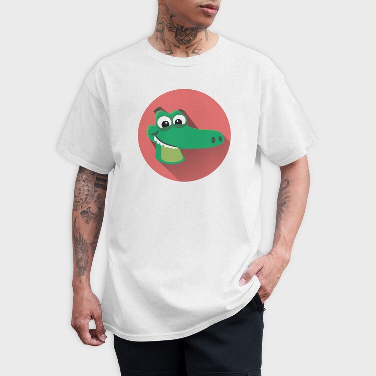 Alligator Smile, Tricou Barbati (Unisex)
