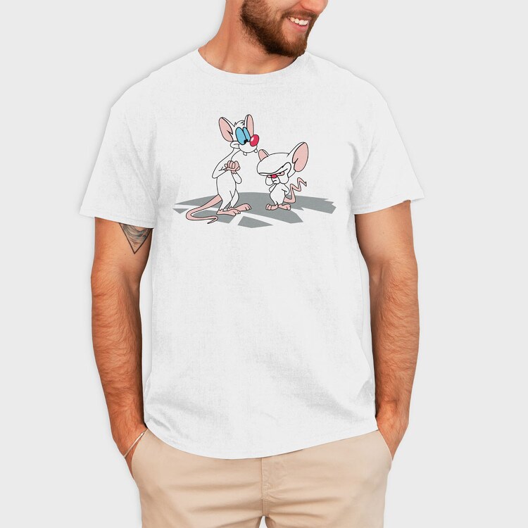 Pinky & the Brain 6, Tricou Barbati (Unisex)
